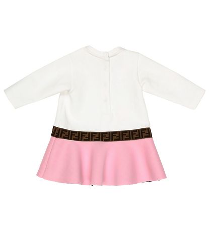 Fendi Kjole - Hvid/Rosa