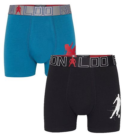 CR7 Boxershorts - 5-pak - Navy/Gråmeleret/Petroleum m. Mønst