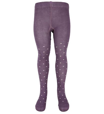 Minymo Baby Strømpebukser - 2-Pak - Very Grape