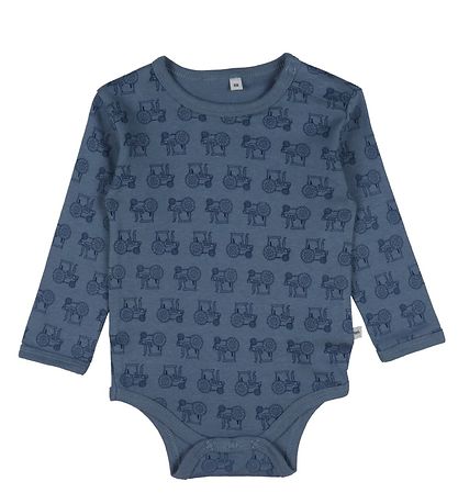 Pippi Baby Bodyer l/æ - 4-pak - Blue Mirage
