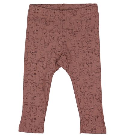 Pippi Baby Leggings - 2-Pak - Burlwood
