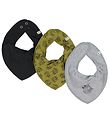 Pippi Baby Teething Bib - 3-Pack - Green Moss