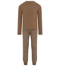 En Fant Nattøj - Sæt - Coca Mocha