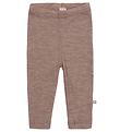 Smallstuff Leggings - Uld - Rib - Soft Powder