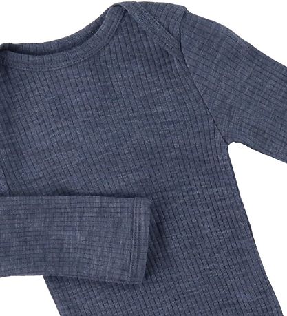 Smallstuff Body l/æ - Uld - Denim Melange