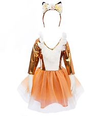 Great Pretenders Udklædning - Prinsessekjole Ræv - Orange