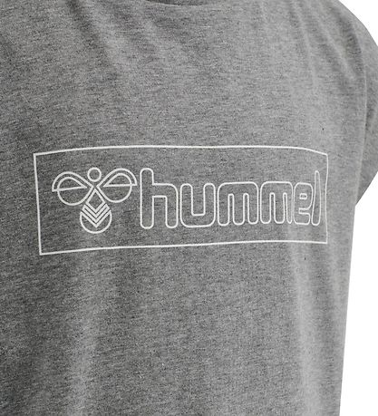 Hummel T-shirt - HmlBoxline - Grå