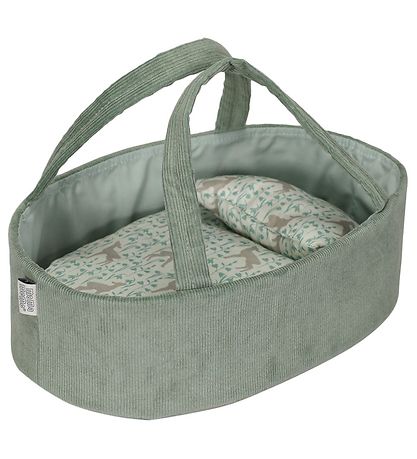 MaMaMeMo Dukkelift - Fløjl - 35 cm - Mint