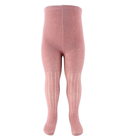 Minymo Strømpebukser - Uld - Rib - 2-Pak - Burnished Lilac