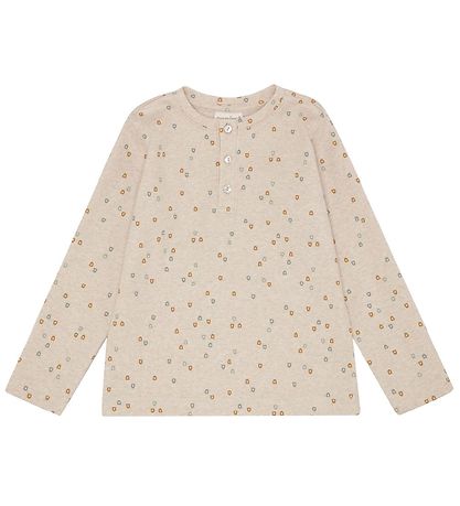 Popirol Bluse - Diddi - Beige Melange