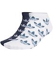 adidas Originals Strømper - Mono Liner - Hvid/Blå