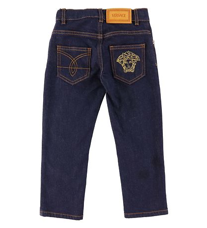 Versace Jeans - Medusa Print - Blå m. Guld