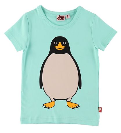 DYR-Cph T-Shirt - Dyrgrowl - Fresh Mint m. Pingvin