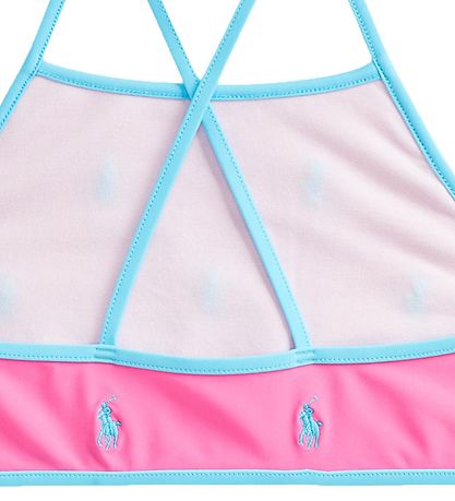 Polo Ralph Lauren Bikini - Pink m. Lyseblå