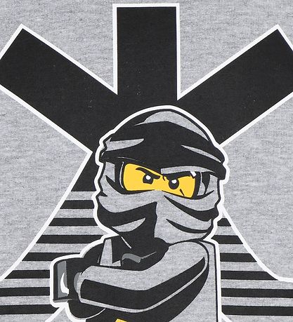 LEGO® Ninjago Sweatshirt - Grey Melange m. Print