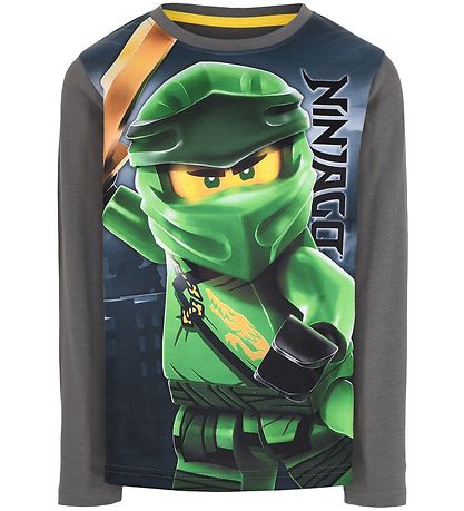 LEGO® Ninjago Bluse - Dark Grey m. Print