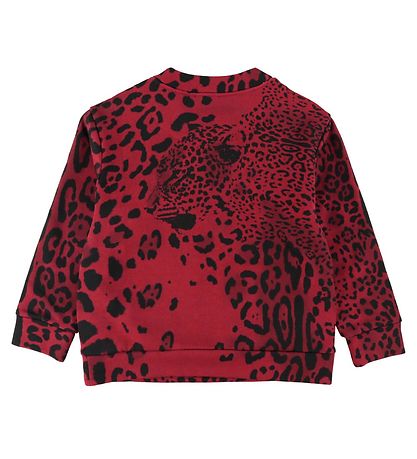 Dolce & Gabbana Sweatshirt - Animalier - Rød Leo