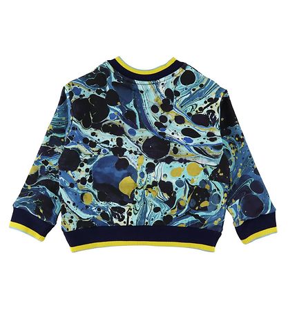 Dolce & Gabbana Sweatshirt - Magnificent - Blå Marmor