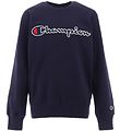 Champion Fashion Sweatshirt - Blå m. Logo