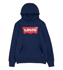 Levis Hættetrøje - Batwing - Dress Blues