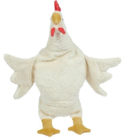 Senger Naturwelt Varmepude - Stor - Høne - 67 cm - Hvid