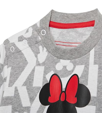 adidas Performance Sommersæt - Disney Minnie Mouse - Grå/Hvid/So