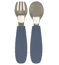 Tiny Tot Bestik - 2 Dele - Sky Blue