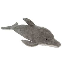 Senger Naturwelt Varmepude - Stor - 66 cm - Delfin - Grå/Hvid
