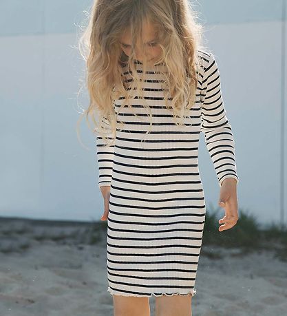 Minimalisma Kjole - Bina - Silke/Bomuld - Sailor