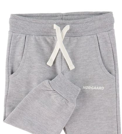 Mads Nørgaard Sweatpants - Pavo - Gråmeleret
