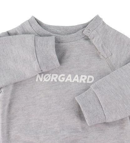 Mads Nørgaard Sweatshirt - Sirius - Gråmeleret