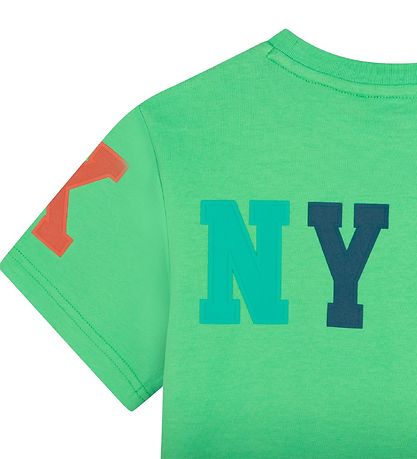 DKNY T-shirt - Supper - Grøn m. Print