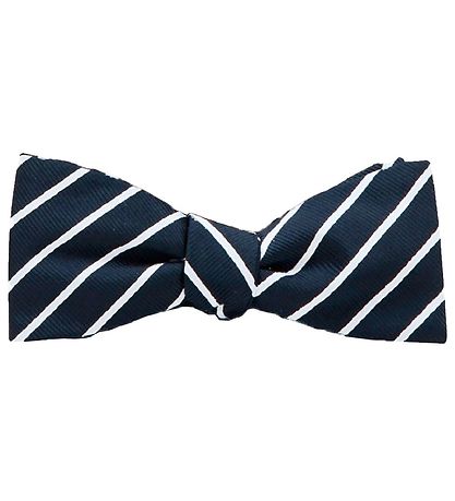 Grunt Butterfly m. Lommetørklæde - Mel Stripe - Navy/White