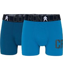 Ronaldo Boxershorts - 2-pak - Bambus - Blå