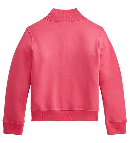 Polo Ralph Lauren Sweatshirt m. Lynlås - Polo Sport - Pink m. Pr