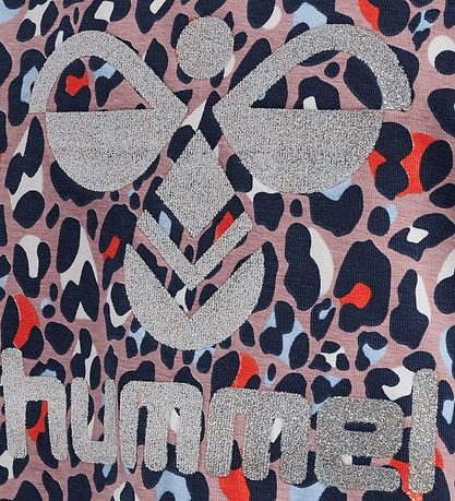 Hummel T-shirt - hmlLeo - Woodrose