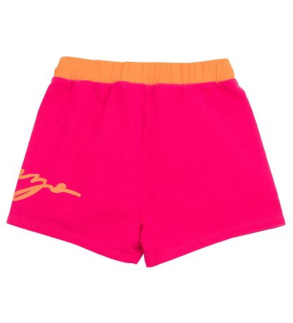 Kenzo Sweatshorts - Exclusive Edition - Fuschia m. Orange