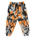 Dolce & Gabbana Bukser - Reborn To Live - Orange/Grå Camouflage