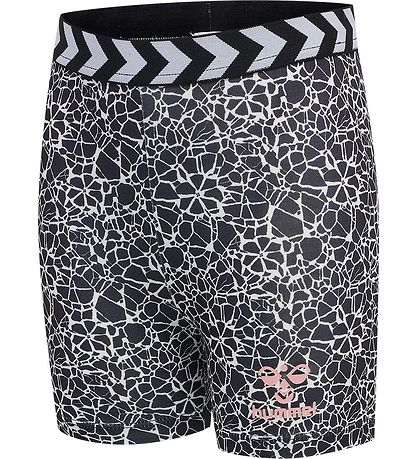 Hummel Shorts - hmlMimmi - Sort/Hvid