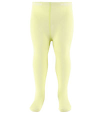 Melton Strømpebukser - Light Yellow