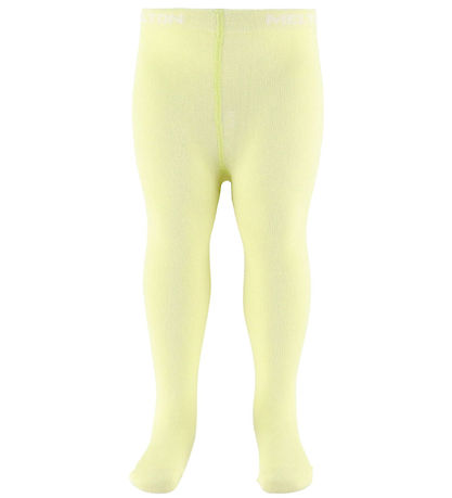Melton Strømpebukser - Light Yellow