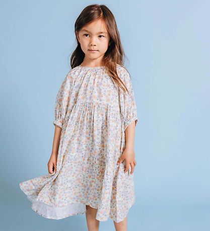Soft Gallery Kjole - SGHonesty Popbloom - Pale Aqua