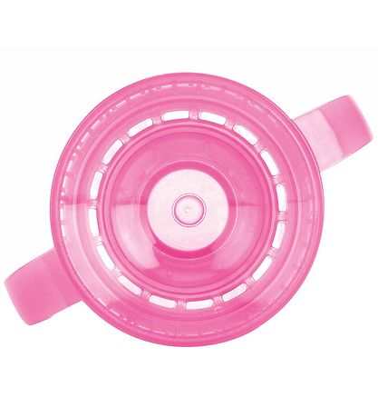 Nuby Drikkekop m. Håndtag - 240ml - Pink m. Print