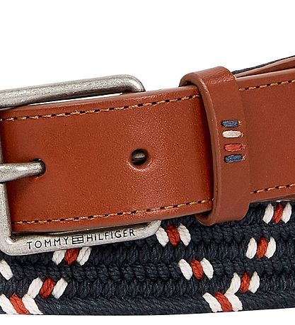 Tommy Hilfiger Bælte - Casual Essential - Sort/Brun
