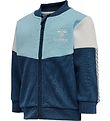 Hummel Cardigan - hmlGrady - Lyseblå/Navy