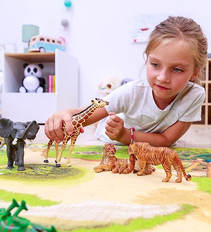 Papo Brølende Tiger - L: 16 cm