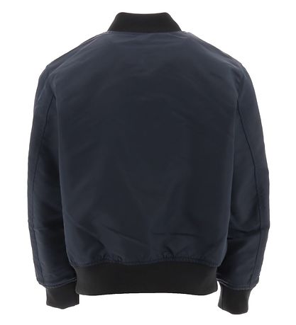 Emporio Armani Jakke - Vendbar - Navy/Sort m. Ørn