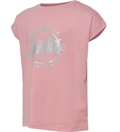 Hummel T-shirt - hmlFSK Hop - Rosa