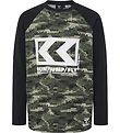 Hummel Bluse - hmlFSK - Grøn/Sort
