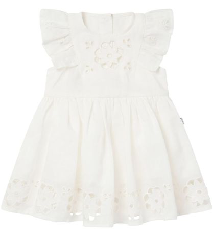 Stella McCartney Kids Kjole - Hvid m. Blonder